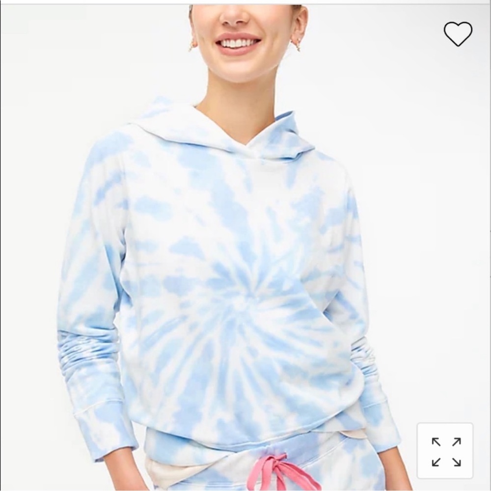 J. Crew Tie Dye Hoodie Sz Small Bin 313